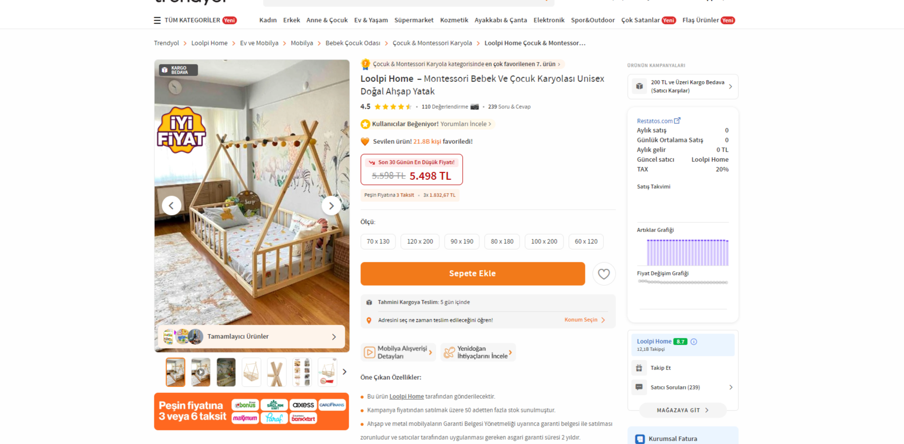 furniture for kids on trendyol